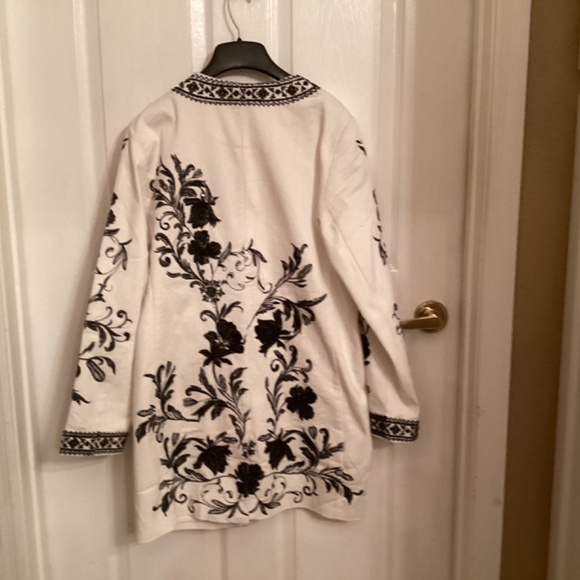 Chicos Beaded opera coat. - Picture 2 of 2